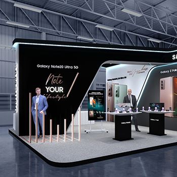 【SAMSUNG】展台设计分享