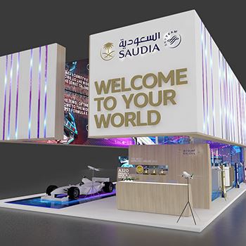 【Saudia Airlines】展台设计分享