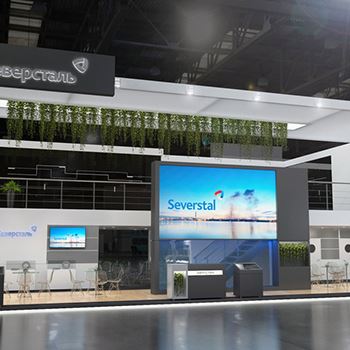 【Severstal】展台设计分享