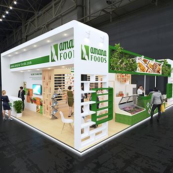 【Amana Foods】展台设计分享