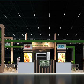 【Amana Fods】展台设计分享