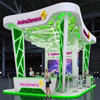 【AstraZeneca】展台设计分享