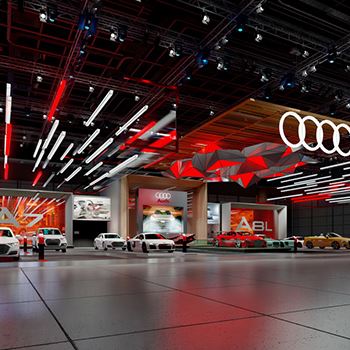 【AUDI】展台设计分享
