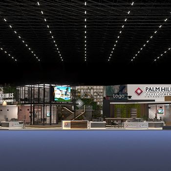 【PALM HILLS】展台设计分享