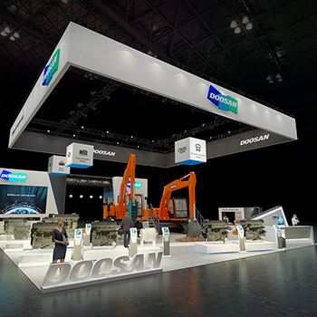 【DOOSAN】展台设计分享
