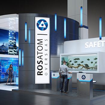 【ROSATOM】展台设计分享
