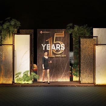 【15 YEAR VIETCERAMICS】活动布景设计分享
