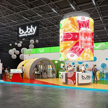 【BUBLY】展台设计分享