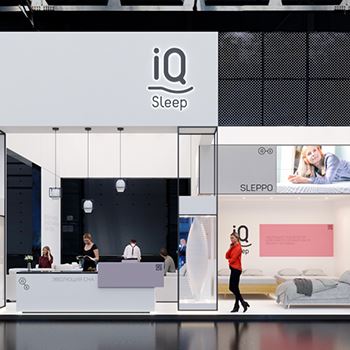 【IQ SLEEP】展台设计分享