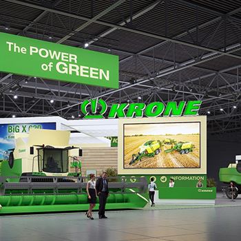 【KRONE】展台设计分享