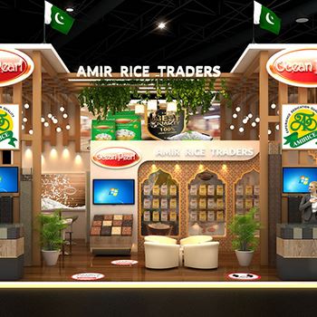 【AMIR RICE】展台设计分享