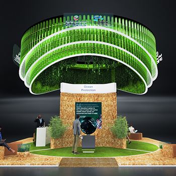 【DP WORLD】展台设计分享