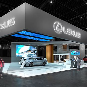 【Lexus】展台设计分享