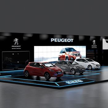 【Peugeot】展台设计分享