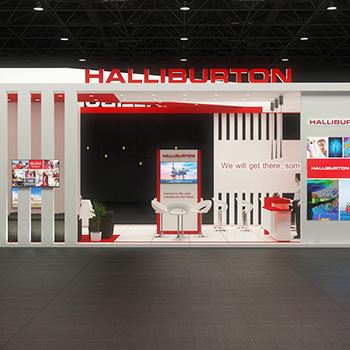 【HALLIBURTON】展台设计分享