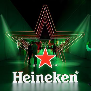 【Heineken】活动布景设计分享