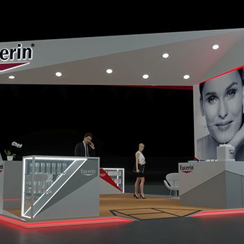 【Eucerin】展台设计分享
