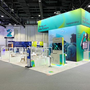 【kaspersky】展台设计分享