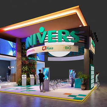 【UNIVERS】展台设计分享