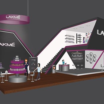 【LAKME】展台设计分享