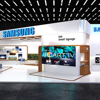 【SAMSUNG】展台设计分享