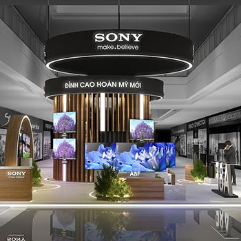 【SONY】展台设计分享