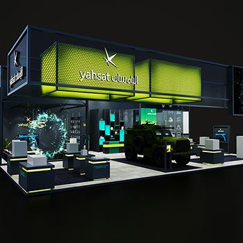 【YAHSAT】展台设计分享