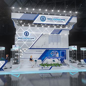 【Minsk Crystal】展台设计分享