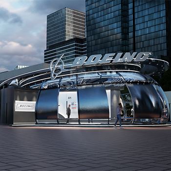 【BOEING】展台设计分享