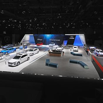 【HYUNDAI】展台设计分享