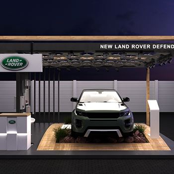 【Land Rover】展台设计分享