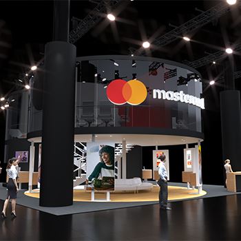 【Mastercard】展台设计分享