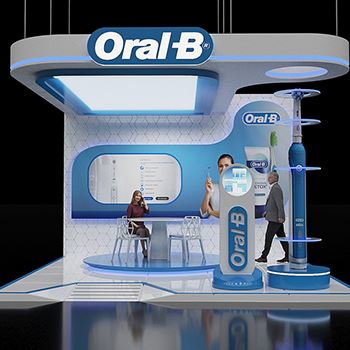 【Oral-B】展台设计分享