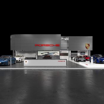 【Porsche】展台设计分享