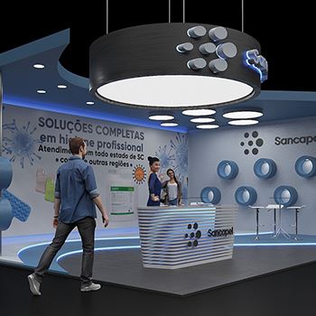 【Sancapel】展台设计分享
