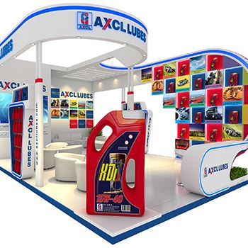 【AXCL LUBES】展台设计分享