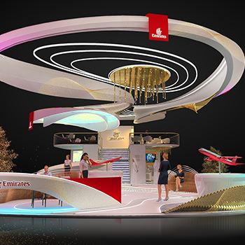 【Emirates】展台设计分享