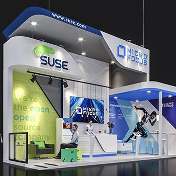 【SUSE & MICRD FOCUS】展台设计分享