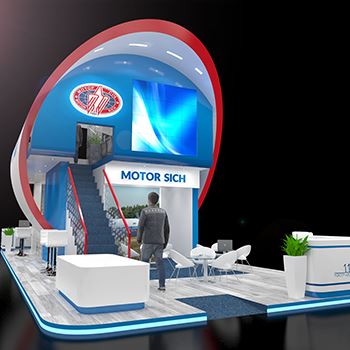 【MOTOR SICH】展台设计分享