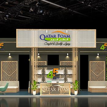 【Qatar Foam】展台设计分享