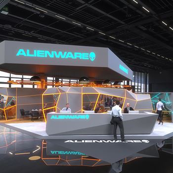 【Alienware】展台设计分享