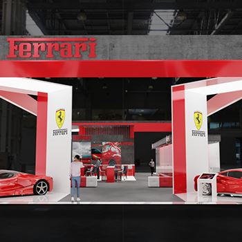 【Ferrari】展台设计分享