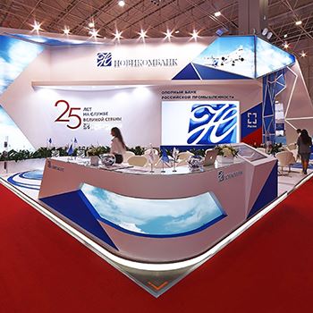 【NOVIKOMBANK】展台设计分享