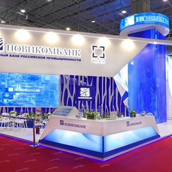 【NOVIKOMBANK】展台设计分享