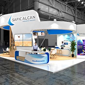 【SAFIC ALKAN】展台设计分享