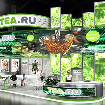 【TEA.RU】展台设计分享