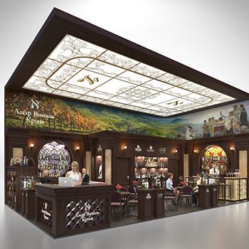 【Alef Vinal Crimea】展台设计分享