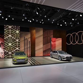 【AUDI】展台设计分享