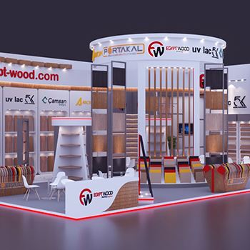 【Egypt Wood】展台设计分享
