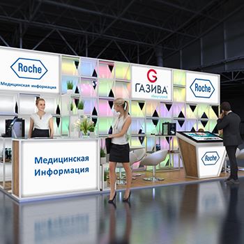 【Roche】展台设计分享